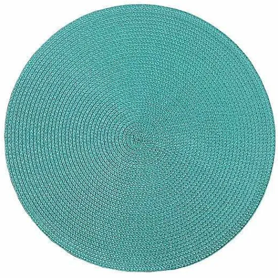 Online Food Network Solid Round Placemat Table Linens