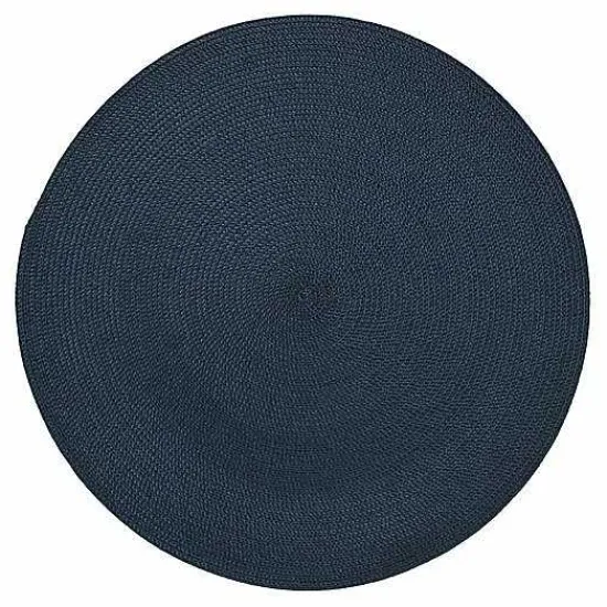 Online Food Network Solid Round Placemat Table Linens