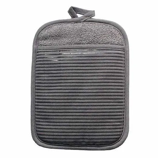 Food Network Striped Silicone Pot Holder Kitchen Linens