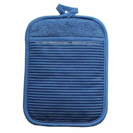 Food Network Striped Silicone Pot Holder Kitchen Linens