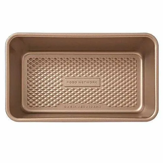 New Food Network Textured Performance Series Nonstick Loaf Pan Cookware & Bakeware